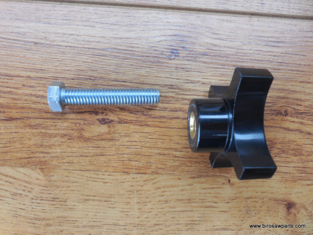 BIRO-SAW-FINGER-LIFT-BOLT-PART-211D-291 WITH NEW STYLE KNOB